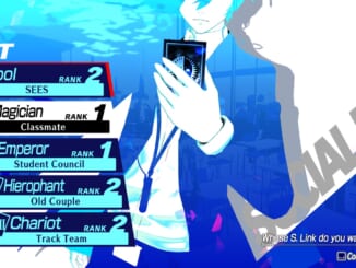 Persona 3 Reload - Social Link List