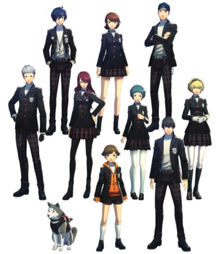 Persona 3 Reload - Day One DLC Persona 5 Royal Shujin Academy Costume Set