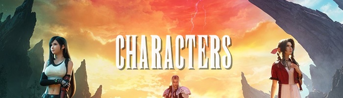 Final Fantasy 7 Rebirth (FF7 Rebirth) - Characters Banner