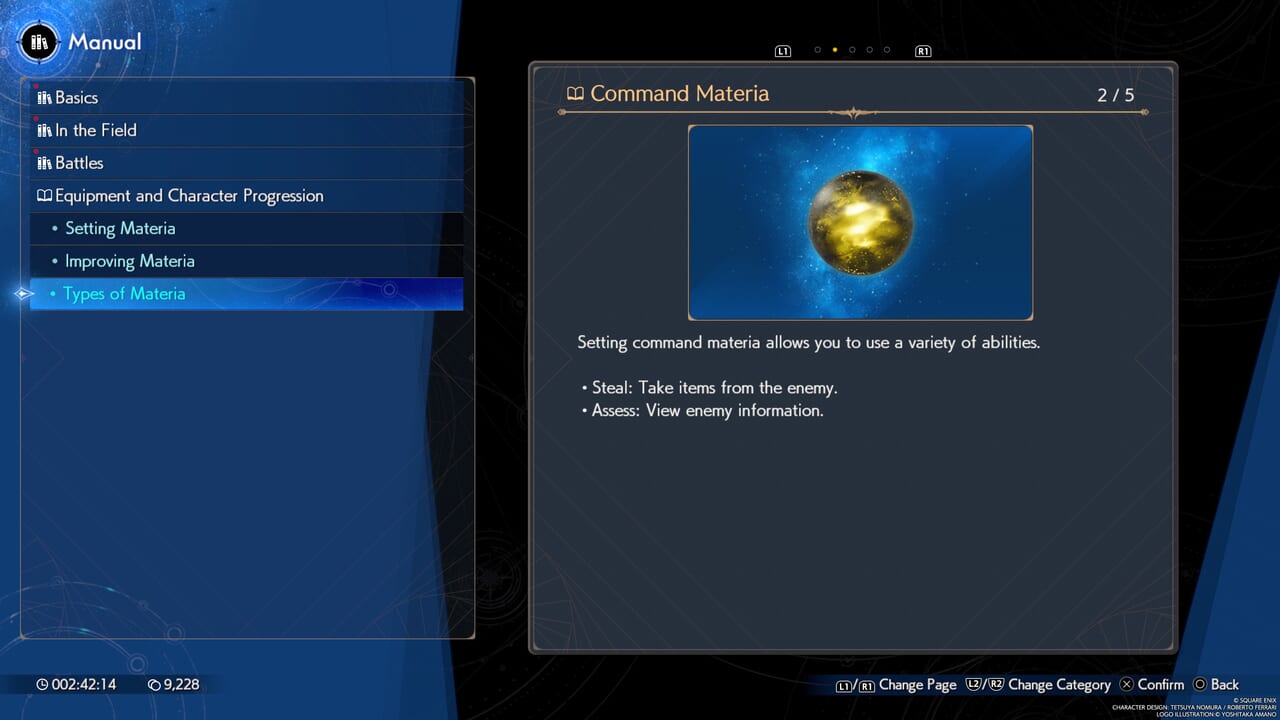 Final Fantasy 7 Rebirth (FF7 Rebirth) - Command Materia