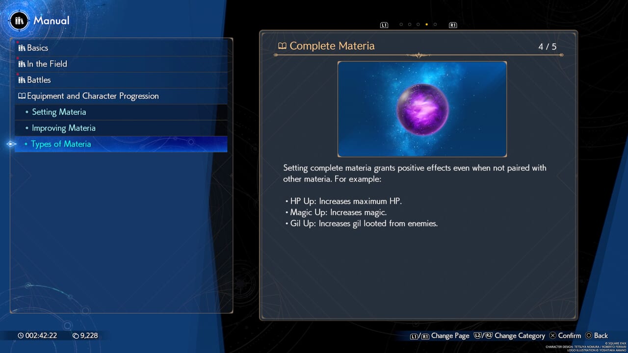 Final Fantasy 7 Rebirth (FF7 Rebirth) - Complete Materia