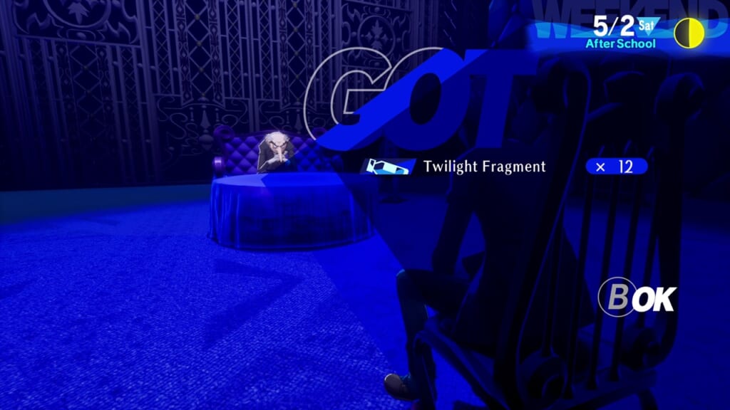 Persona 3 Reload (P3RE, Persona 3 Remake) - Twilight Fragment Velvet Room Rewards