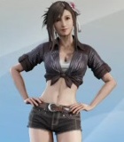 Final Fantasy 7 Rebirth (FF7 Rebirth) - Majestic Glamour (Tifa Outfit)