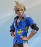 Final Fantasy 7 Rebirth (FF7 Rebirth) - Ocean Chocobo (Cloud Outfit)