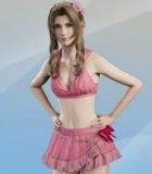 Final Fantasy 7 Rebirth (FF7 Rebirth) - Pink Mermaid (Aerith Outfit)