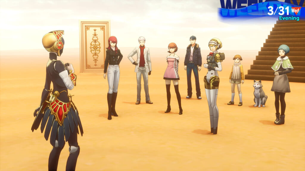 Persona 3 Reload: Episode Aigis (Persona 3 Remake, P3R) - Abyss of Time Main Lobby