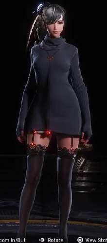 Stellar Blade (Project EVE) - Daily Kniited Dress (Eve)