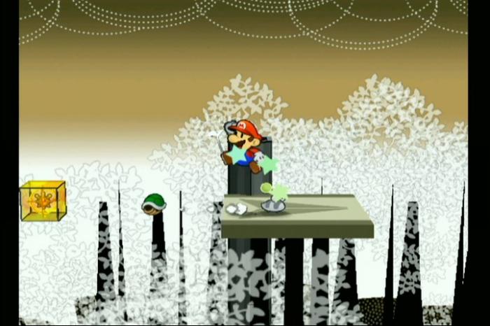 Paper Mario: The Thousand-Year Door (Paper Mario 2 Remake) - Boggly Woods Shine Sprite 1