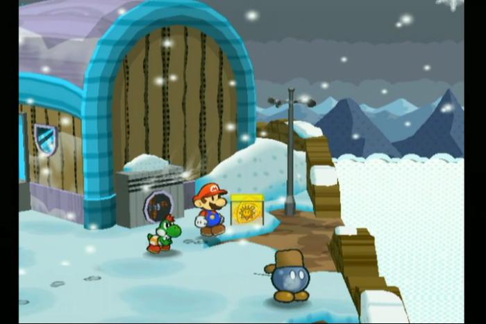 Paper Mario: The Thousand-Year Door (Paper Mario 2 Remake) - Fahr Outpost Shine Sprite 2