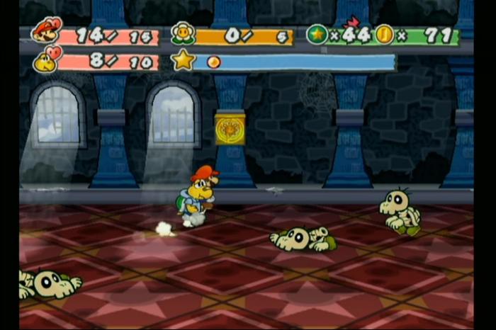 Paper Mario: The Thousand-Year Door (Paper Mario 2 Remake) - Hooktail Castle Shine Sprite 1