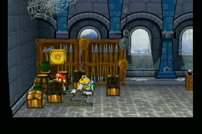 Paper Mario: The Thousand-Year Door (Paper Mario 2 Remake) - Hooktail Castle Shine Sprite 2