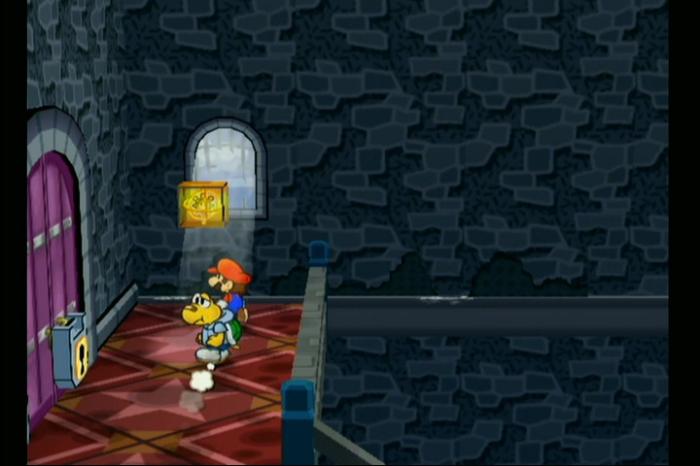 Paper Mario: The Thousand-Year Door (Paper Mario 2 Remake) - Hooktail Castle Shine Sprite 3