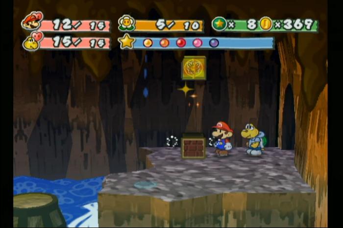 Paper Mario: The Thousand-Year Door (Paper Mario 2 Remake) - Pirate's Grotto Shine Sprite 5
