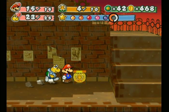Paper Mario: The Thousand-Year Door (Paper Mario 2 Remake) - Riverside Station Shine Sprite 1
