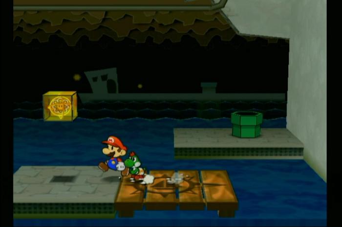 Paper Mario: The Thousand-Year Door (Paper Mario 2 Remake) - Rogueport Sewers Shine Sprite 4