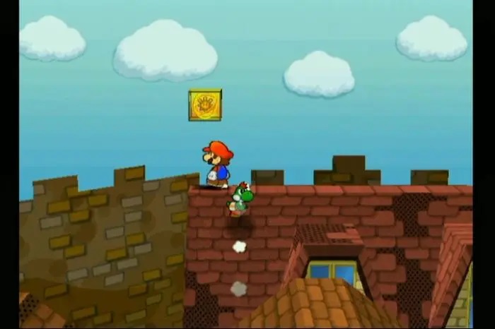 Paper Mario: The Thousand-Year Door (Paper Mario 2 Remake) - Rogueport Shine Sprite 1