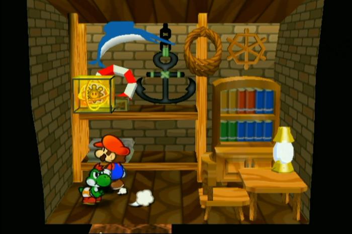 Paper Mario: The Thousand-Year Door (Paper Mario 2 Remake) - Rogueport Shine Sprite 3