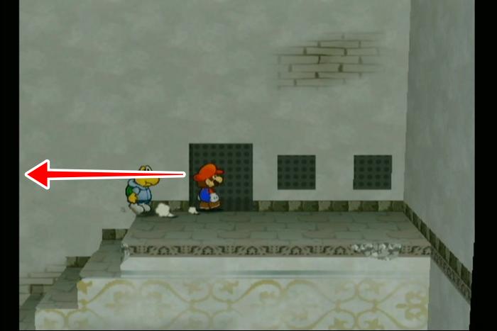 Paper Mario: The Thousand-Year Door - Damage Dodge Badge Location