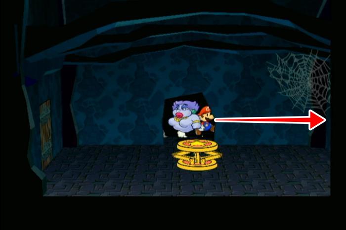 Paper Mario: The Thousand-Year Door - Flower Saver Badge Location