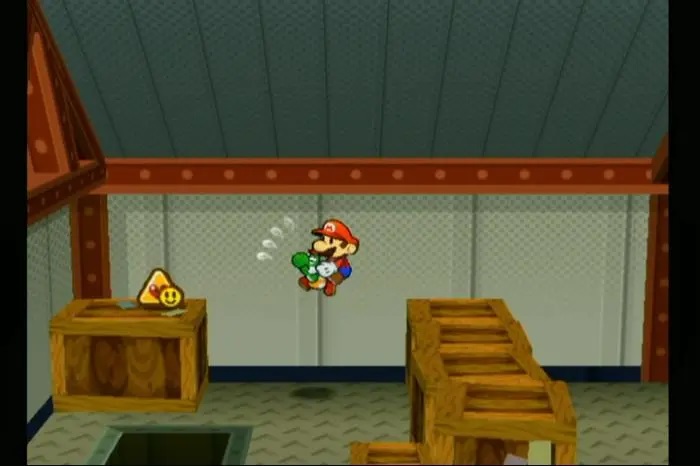 Paper Mario: The Thousand-Year Door (Paper Mario 2 Remake) - HP Plus P Badge Location 1