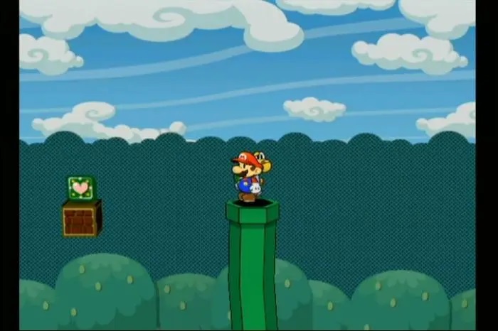 Paper Mario: The Thousand-Year Door (Paper Mario 2 Remake) - Happy Heart Badge Location