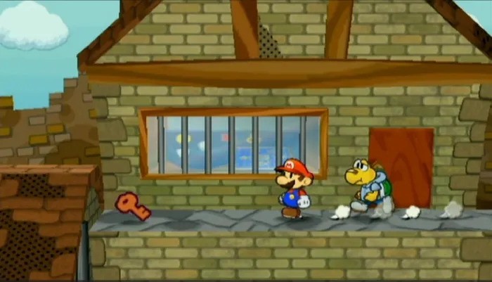 Paper Mario: The Thousand-Year Door (Paper Mario 2 Remake) - Need a Key! Walkthrough House Key Location