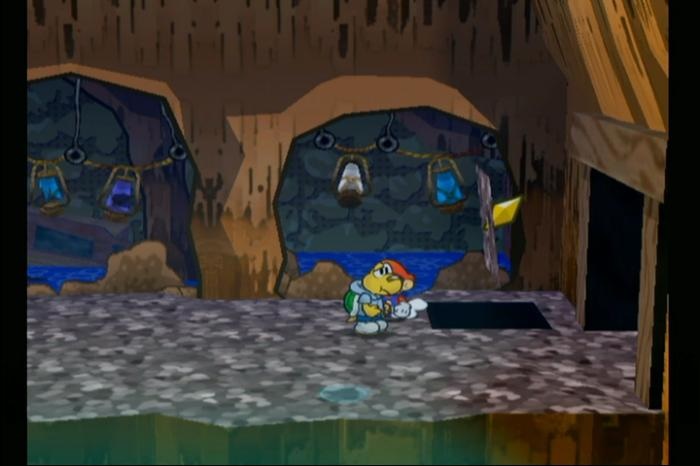 Paper Mario: The Thousand-Year Door - Pirate's Grotto Star Piece 79