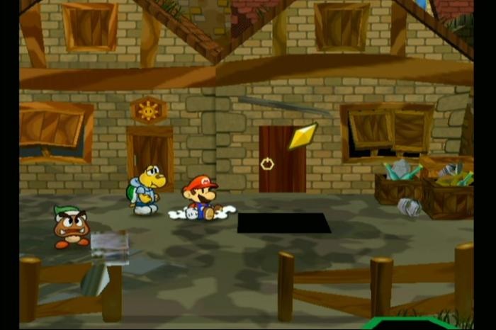 Paper Mario: The Thousand-Year Door - Rogueport (Town) Star Piece 8