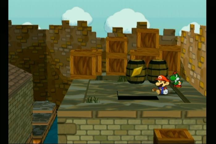 Paper Mario: The Thousand-Year Door - Rogueport (Town) Star Piece 9