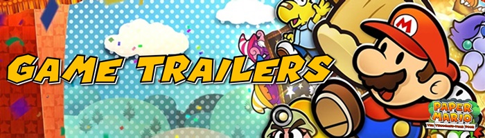 Paper Mario RPG: The Thousand-Year Door (Paper Mario 2 Remake) - Game Trailers Banner