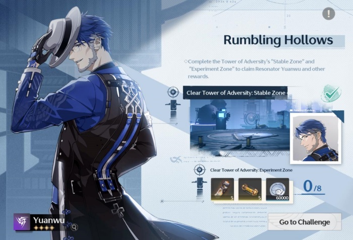 Wuthering Waves (WuWa) - Rumbling Hollows Event