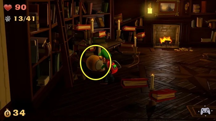 Luigi's Mansion 2 HD (Dark Moon Remaster) - Amethyst 10 Location