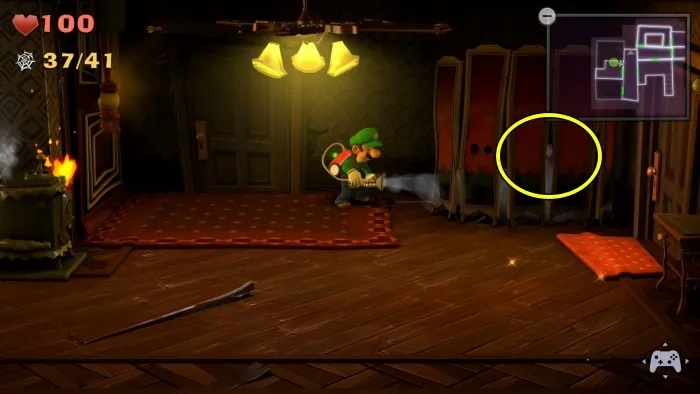 Luigi's Mansion 2 HD (Dark Moon Remaster) - Amethyst 13 Location