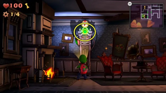 Luigi's Mansion 2 HD (Dark Moon Remaster) - Amethyst 3 Location
