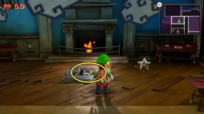 Luigi's Mansion 2 HD (Dark Moon Remaster) - Diamond 8 Location