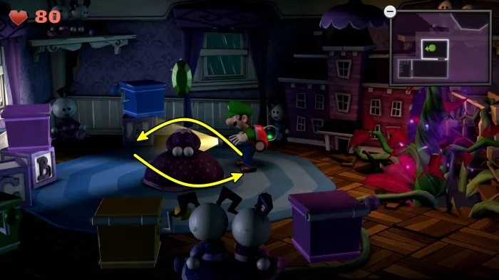 Luigi's Mansion 2 HD (Dark Moon Remaster) - Emerald 10 Location