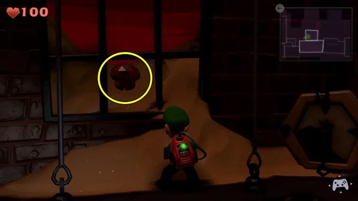 Luigi's Mansion 2 HD (Dark Moon Remaster) - Ruby 13 Location