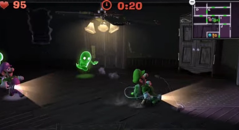Luigi's Mansion 2 HD (Dark Moon Remaster) - ScareScraper Rush Mode