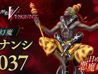 Shin Megami Tensei V: Vengeance (SMT 5: Vengeance, SMT5V) - Anansi Demon Stats and Skills