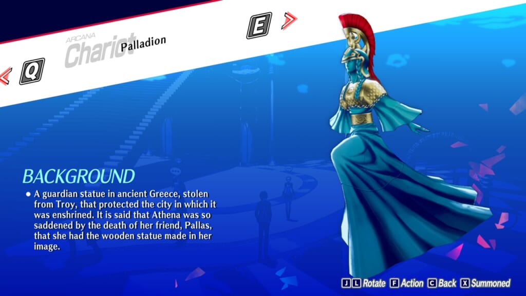 Persona 3 Reload: Episode Aigis (Persona 3 Remake, P3R) - Palladion (Chariot) Persona Guide