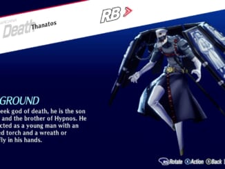 Persona 3 Reload: Episode Aigis (Persona 3 Remake, P3R) - Thanatos (Death) Persona Guide