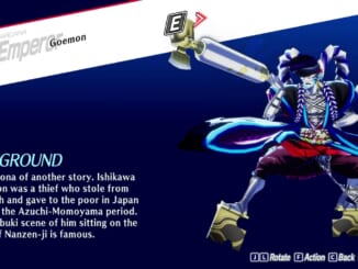 Persona 3 Reload: Episode Aigis (Persona 3 Remake, P3R) - Goemon (Emperor) Persona Guide