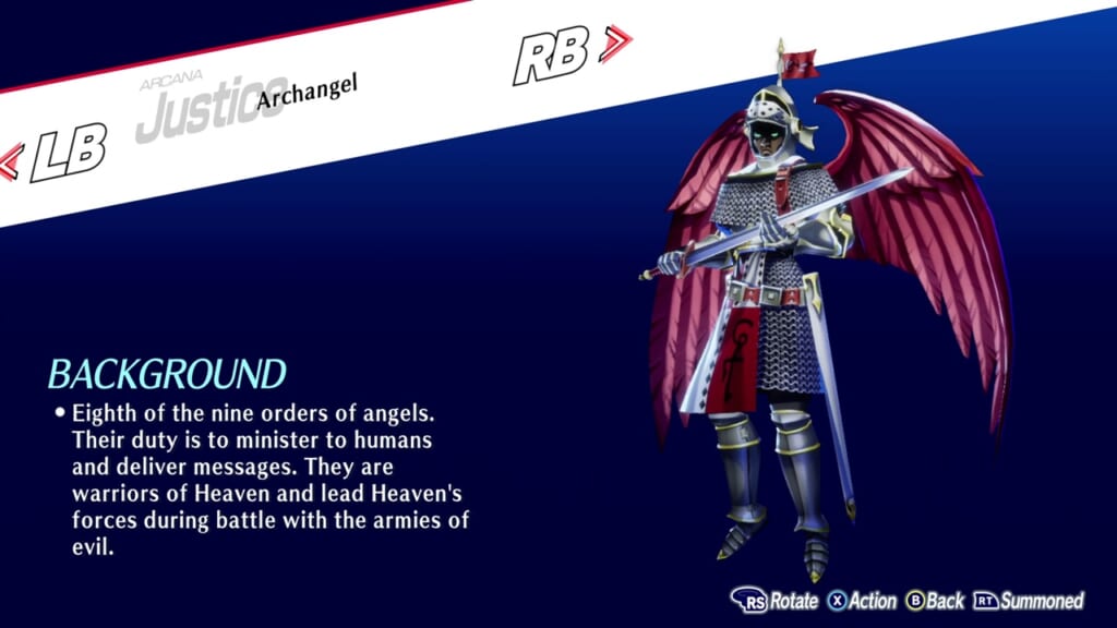 Persona 3 Reload: Episode Aigis (Persona 3 Remake, P3R) - Archangel (Justice) Persona Guide