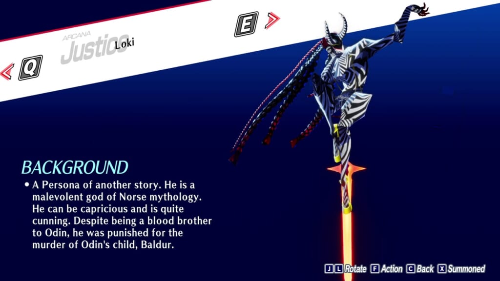 Persona 3 Reload: Episode Aigis (Persona 3 Remake, P3R) - Loki P5R (Justice) Persona Guide