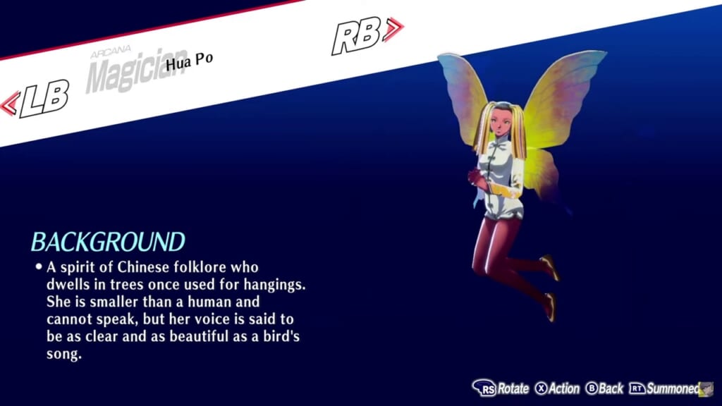 Persona 3 Reload: Episode Aigis (Persona 3 Remake, P3R) - Hua Po (Magician) Persona Guide