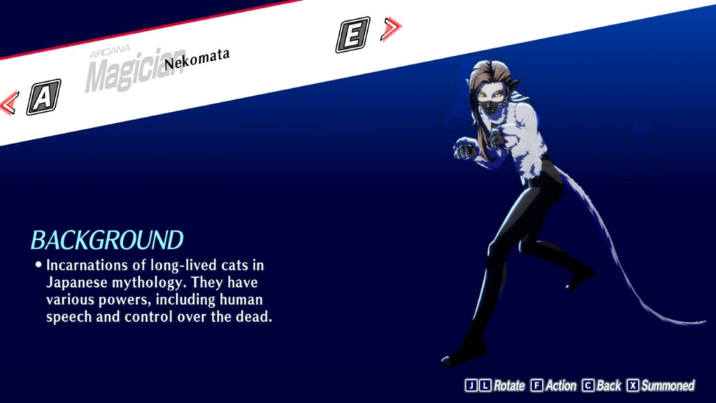 Persona 3 Reload: Episode Aigis (Persona 3 Remake, P3R) - Nekomata (Magician) Persona Guide