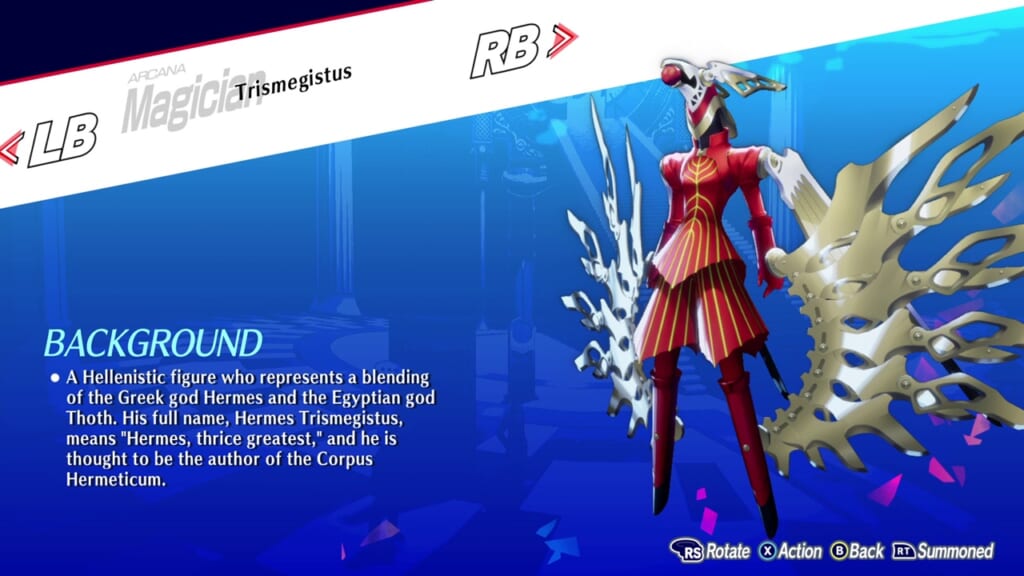 Persona 3 Reload: Episode Aigis (Persona 3 Remake, P3R) - Trismegistus (Magician) Persona Guide