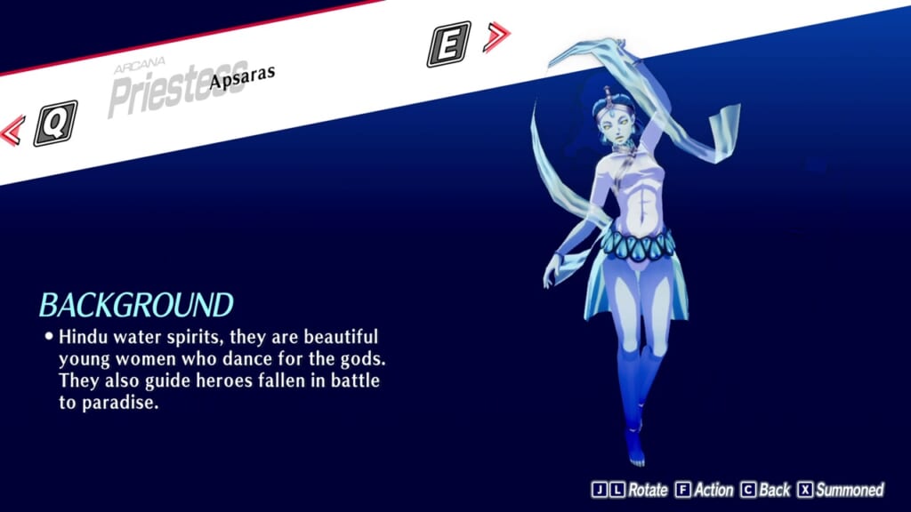 Persona 3 Reload: Episode Aigis (Persona 3 Remake, P3R) - Apsaras (Priestess) Persona Guide