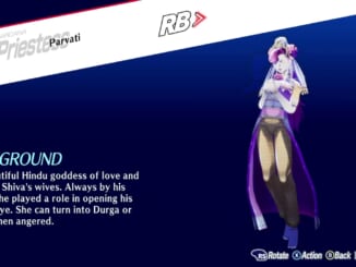 Persona 3 Reload: Episode Aigis (Persona 3 Remake, P3R) - Parvati (Priestess) Persona Guide