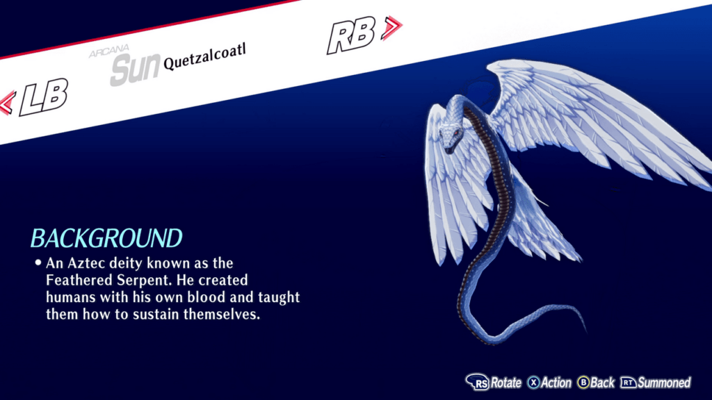 Persona 3 Reload: Episode Aigis (Persona 3 Remake, P3R) - Quetzalcoatl (Sun) Persona Guide